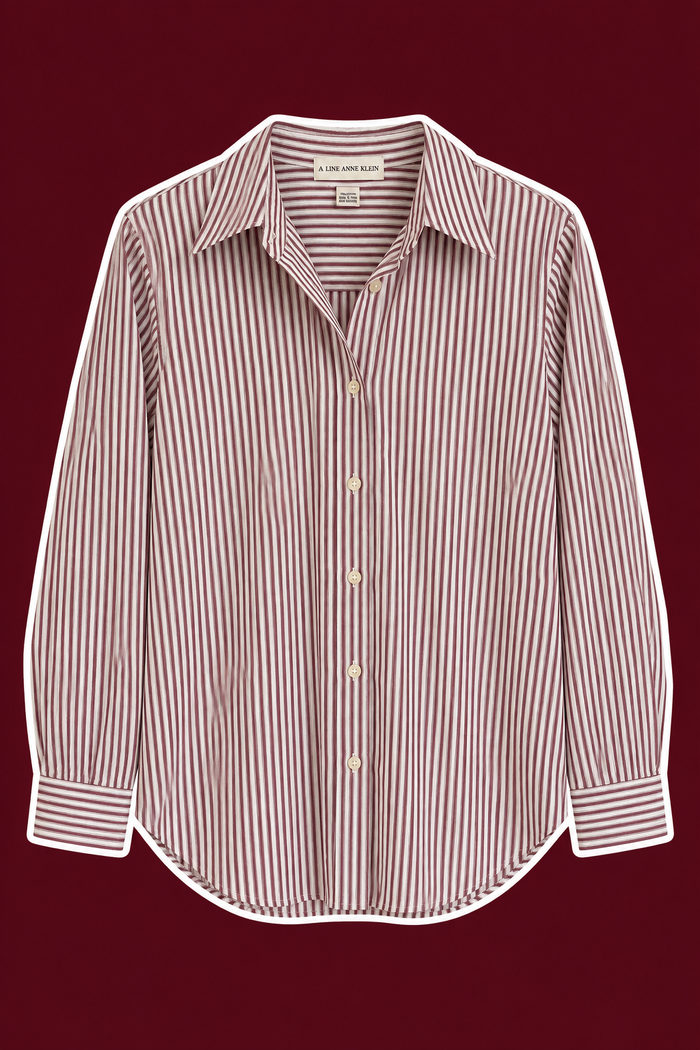 100% Cotton Anne Kleine Button-Up