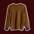 100% Cotton Brown/Tan Sweater