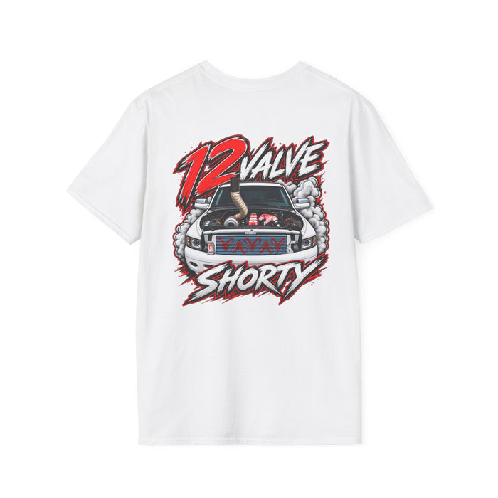 12 Valve Shorty T-Shirt — Diesel Truck Crew Tee