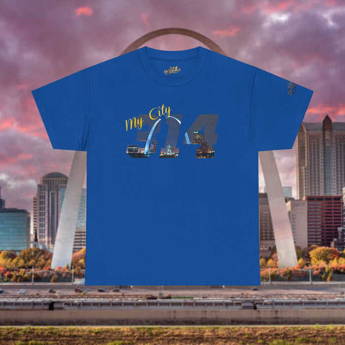 314 City Skyline T-Shirt — St. Louis Area Code Tee - 314 Originals
