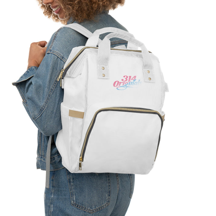 314 Original Diaper Backpack — Multifunctional Baby Changing Bag with Spacious Pockets - 314 Originals