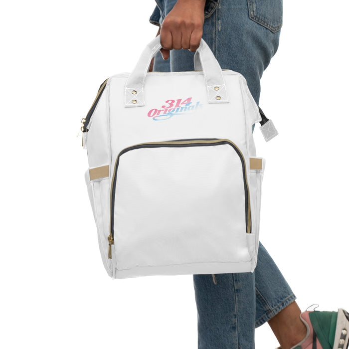 314 Original Diaper Backpack — Multifunctional Baby Changing Bag with Spacious Pockets - 314 Originals