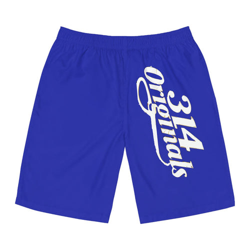 "314 Originals" Blue Surf Trunks - 314 Originals