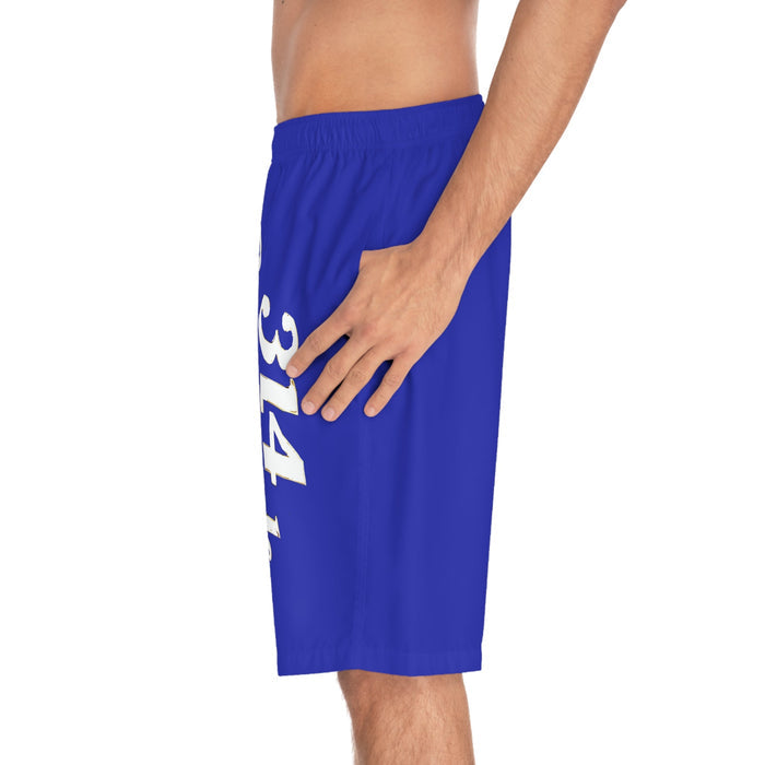 "314 Originals" Blue Surf Trunks - 314 Originals