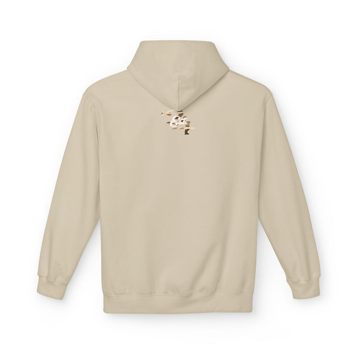 314 Originals Brown Camo Hoodie — Retro Script Logo Pullover - 314 Originals