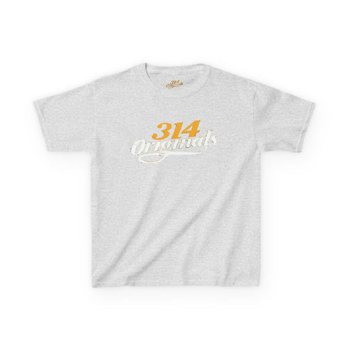 314 Originals Kids T-Shirt — Retro Script Youth Tee - 314 Originals