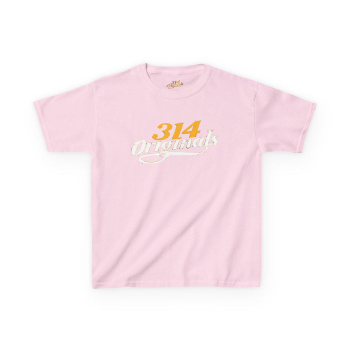 314 Originals Kids T-Shirt — Retro Script Youth Tee - 314 Originals
