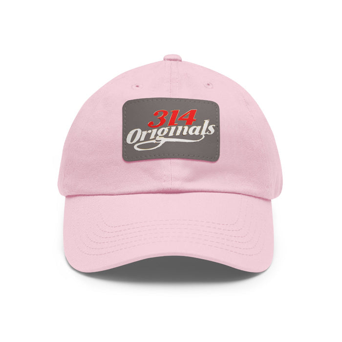 Light Pink / Grey patch / Rectangle / One size