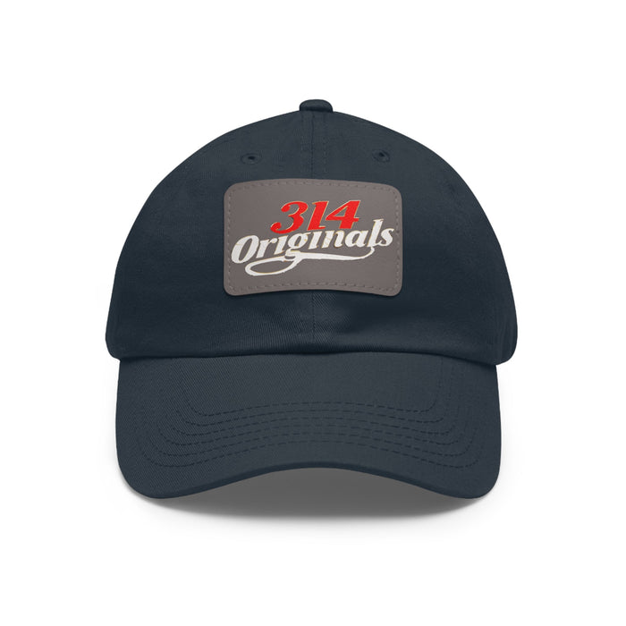 Navy / Grey patch / Rectangle / One size