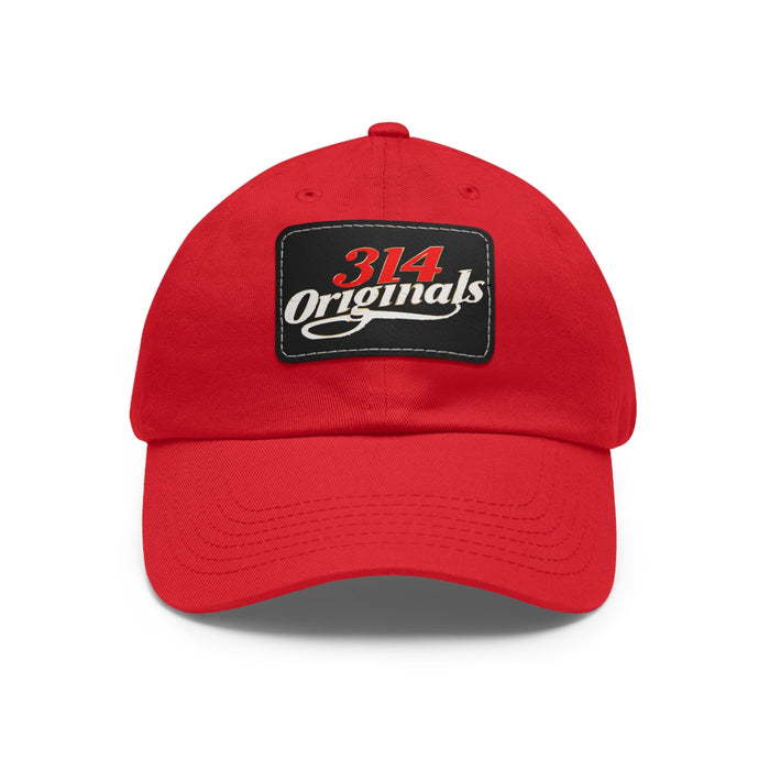 Red / Black patch / Rectangle / One size