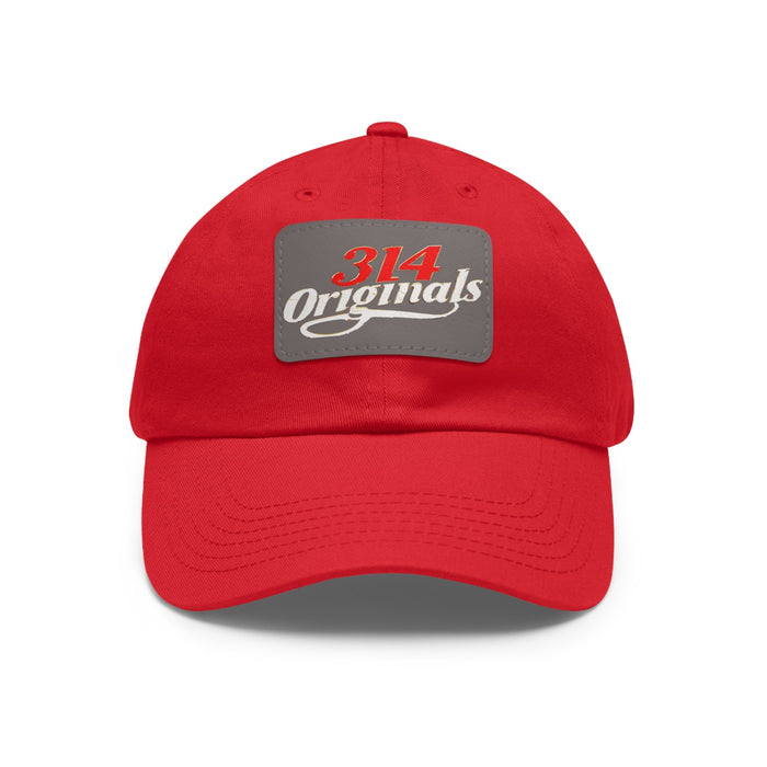 Red / Grey patch / Rectangle / One size