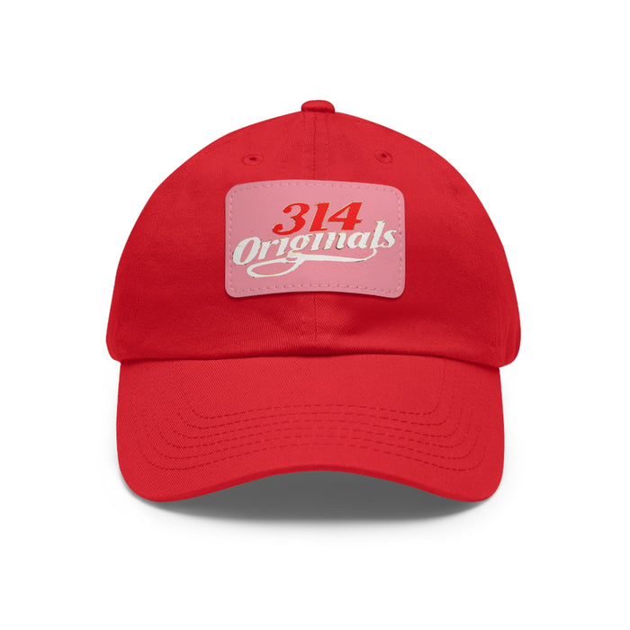 Red / Pink patch / Rectangle / One size