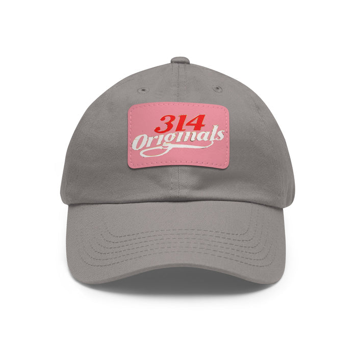 Grey / Pink patch / Rectangle / One size