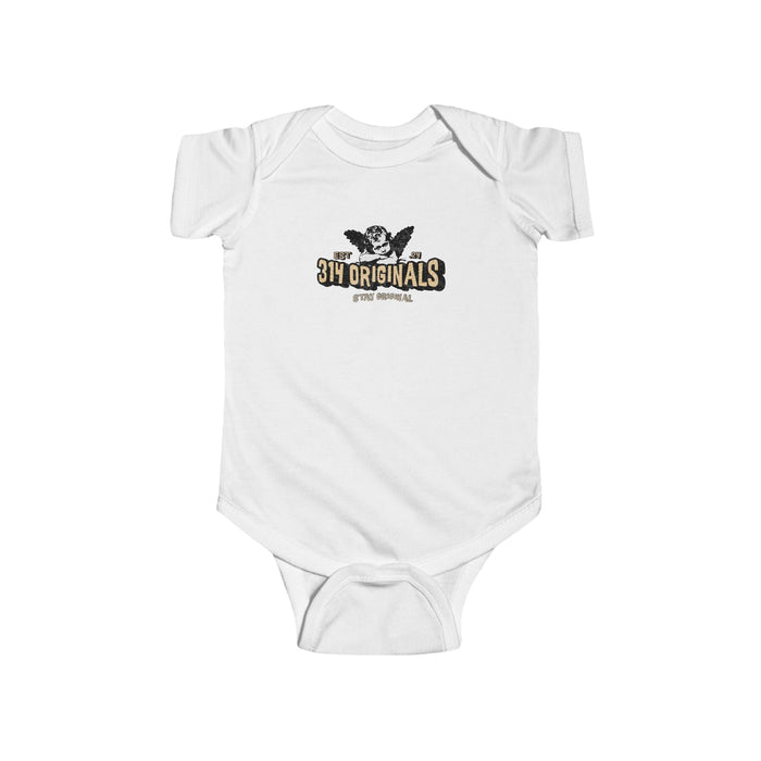 314 Originals Retro Logo Baby Onesie - 314 Originals
