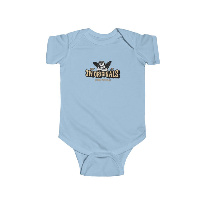 314 Originals Retro Logo Baby Onesie - 314 Originals