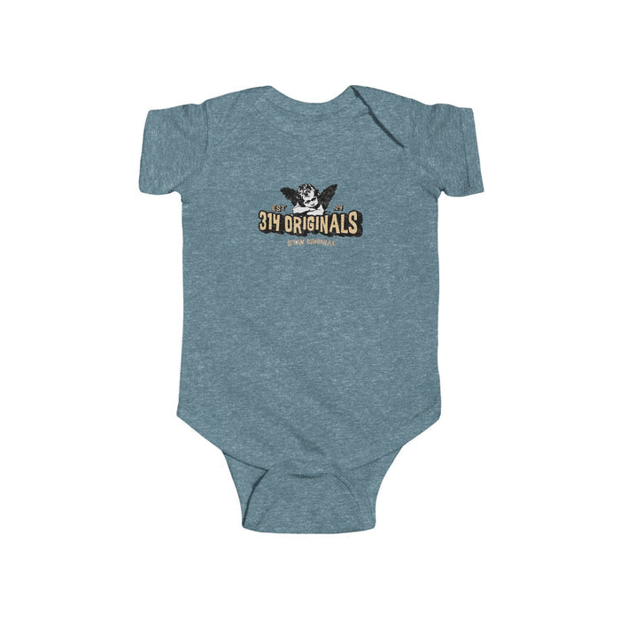 314 Originals Retro Logo Baby Onesie - 314 Originals