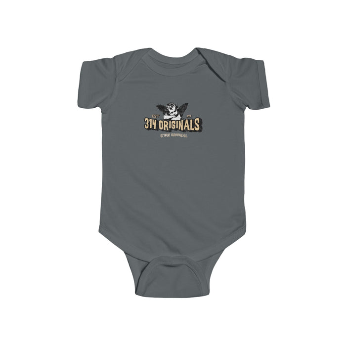 314 Originals Retro Logo Baby Onesie - 314 Originals