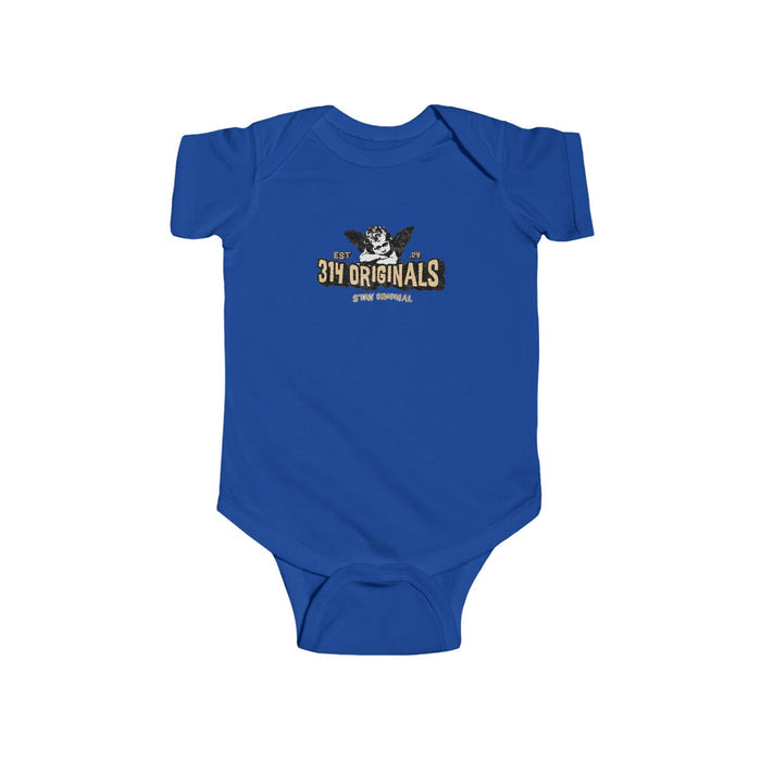 314 Originals Retro Logo Baby Onesie - 314 Originals