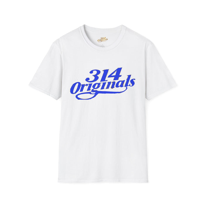 314 Originals T-Shirt — Retro Script City Pride Tee - 314 Originals