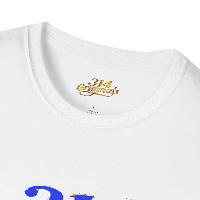 314 Originals T-Shirt — Retro Script City Pride Tee - 314 Originals