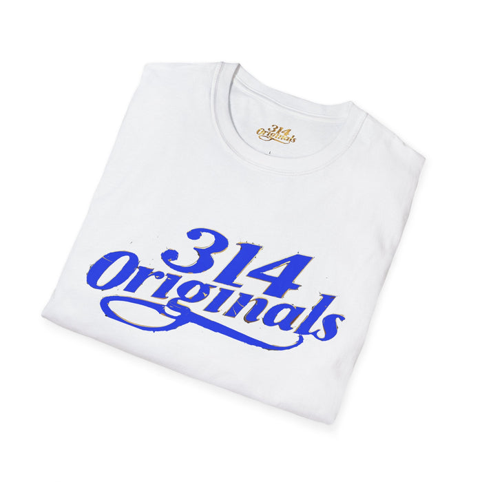 314 Originals T-Shirt — Retro Script City Pride Tee - 314 Originals