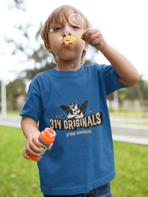 314 Originals Vintage Angel Logo Toddler Tee - 314 Originals