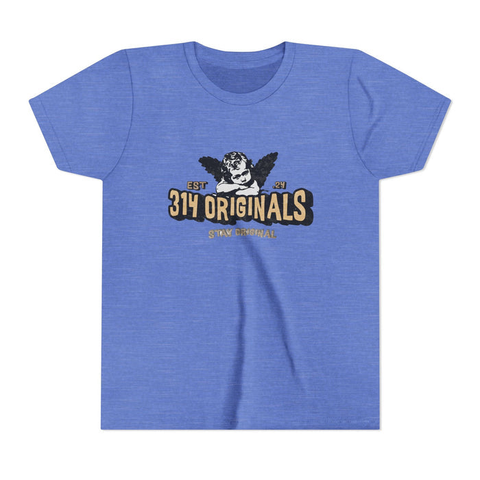 S / Heather Columbia Blue