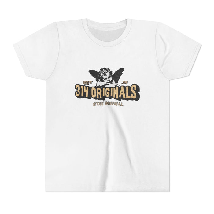 314 Originals Youth Tee - Vintage Cherub Graphic Kids T-Shirt - 314 Originals