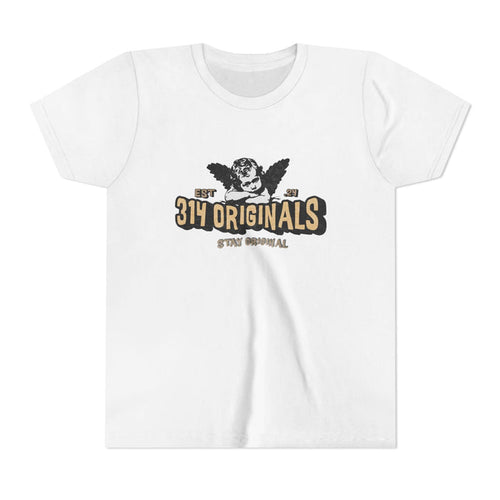 314 Originals Youth Tee - Vintage Cherub Graphic Kids T-Shirt - 314 Originals