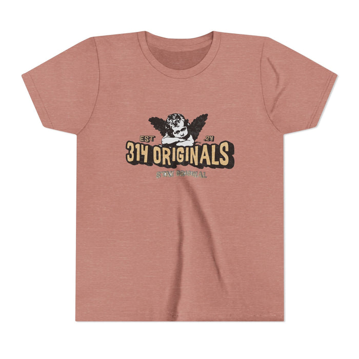 314 Originals Youth Tee - Vintage Cherub Graphic Kids T-Shirt - 314 Originals