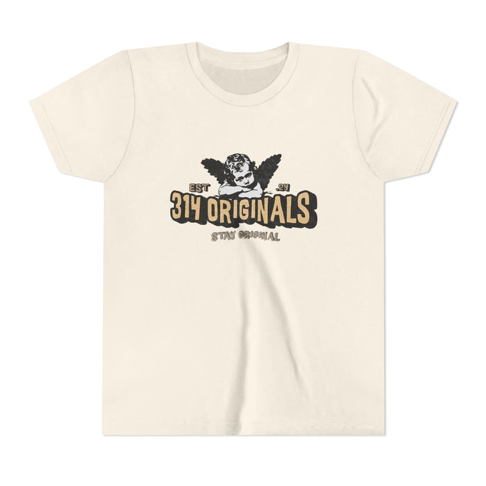 314 Originals Youth Tee - Vintage Cherub Graphic Kids T-Shirt - 314 Originals