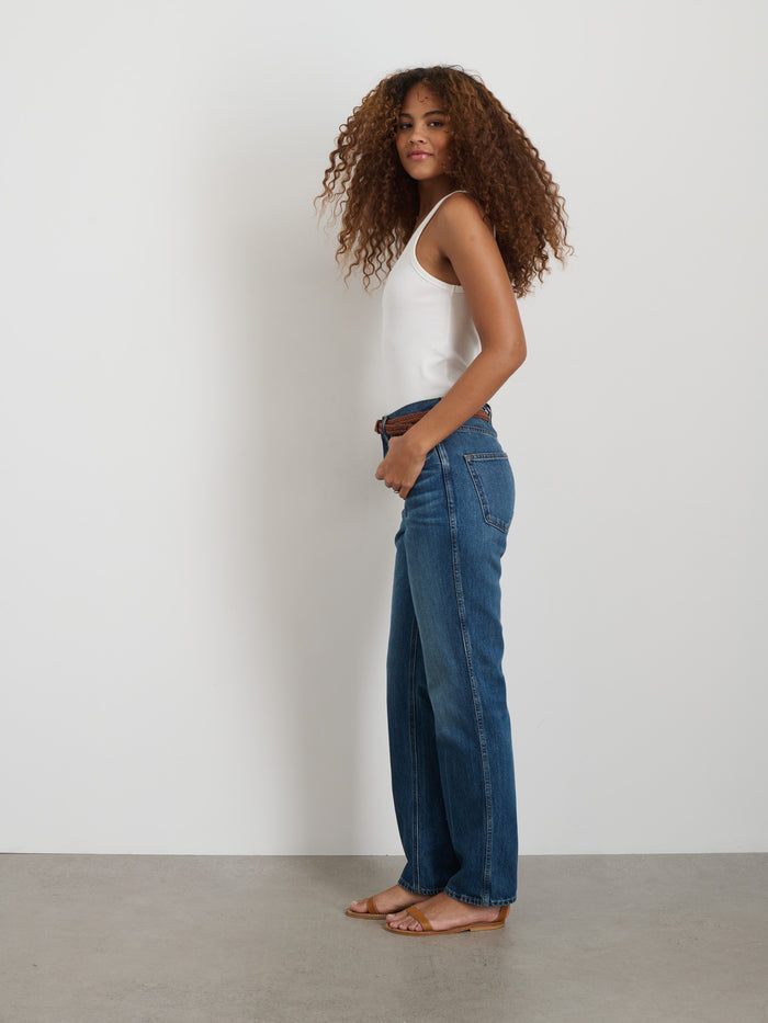 365 Ribbed Tank In Sea Salt