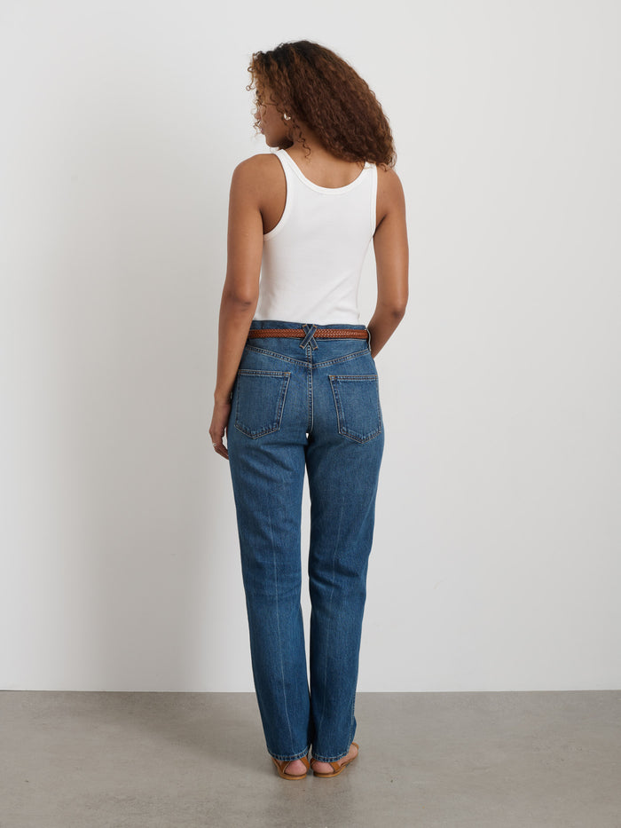 365 Ribbed Tank In Sea Salt