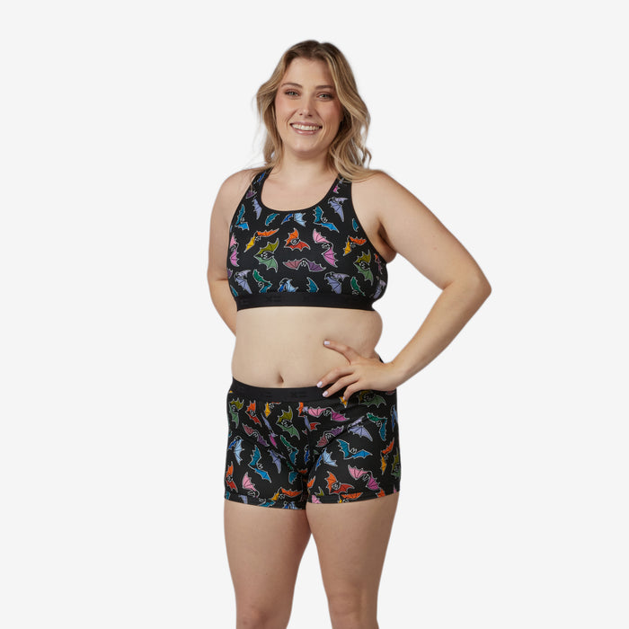 Model: Natalie is 5'11" and wears a Medium