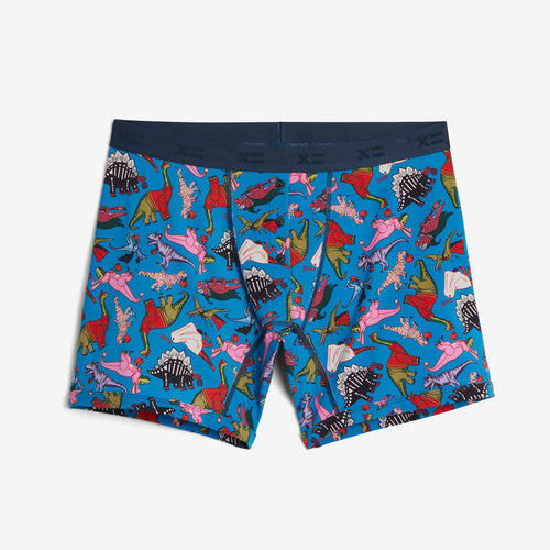 6" Fly Boxer Briefs - Dinoween