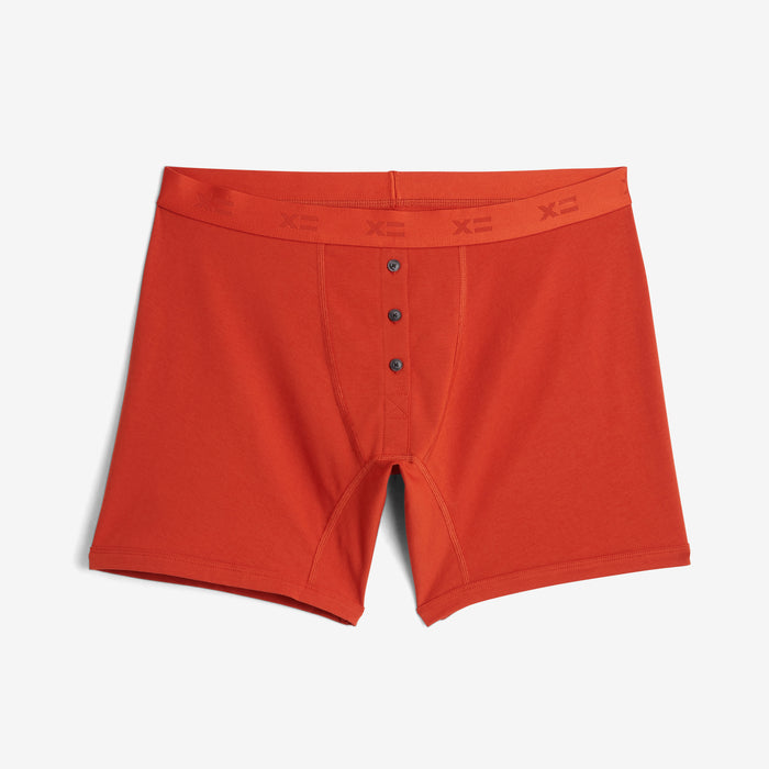 6" Fly Boxer Briefs - Pumpkin Spice