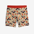 9" Boxer Briefs - Batwing Brocade Chai