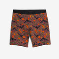 9" Boxer Briefs - Batwing Brocade Mauve