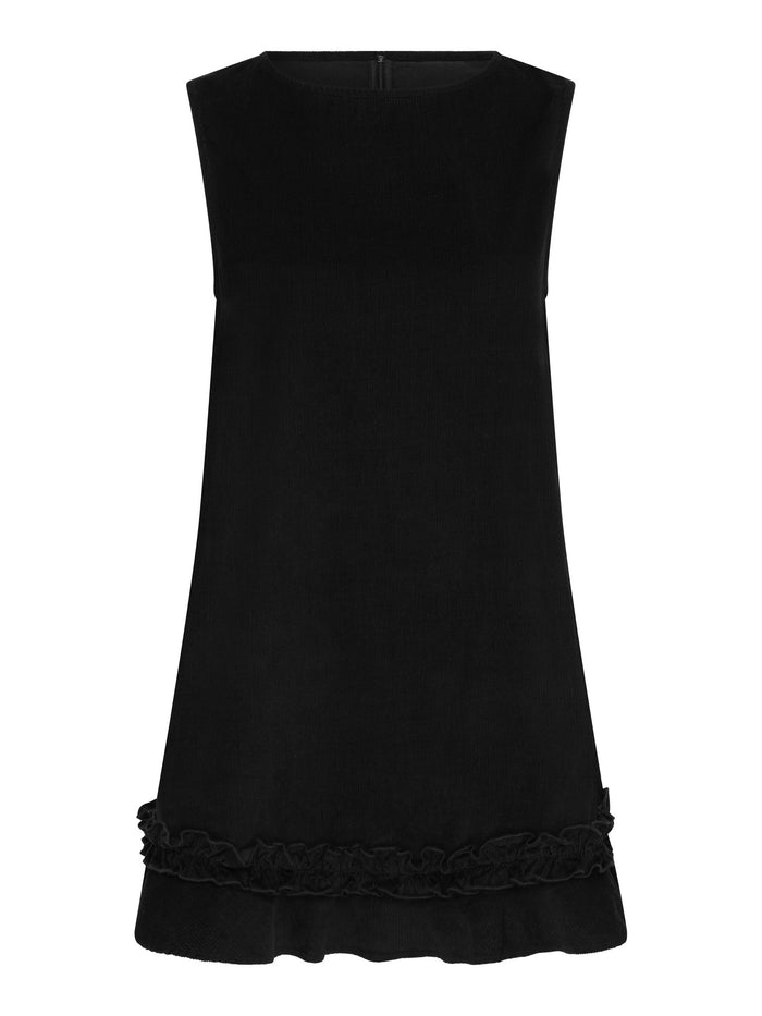 Adora Cord Dress in Black