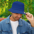 AGO Blue Bucket Hat — Casual Sun Hat - 314 Originals