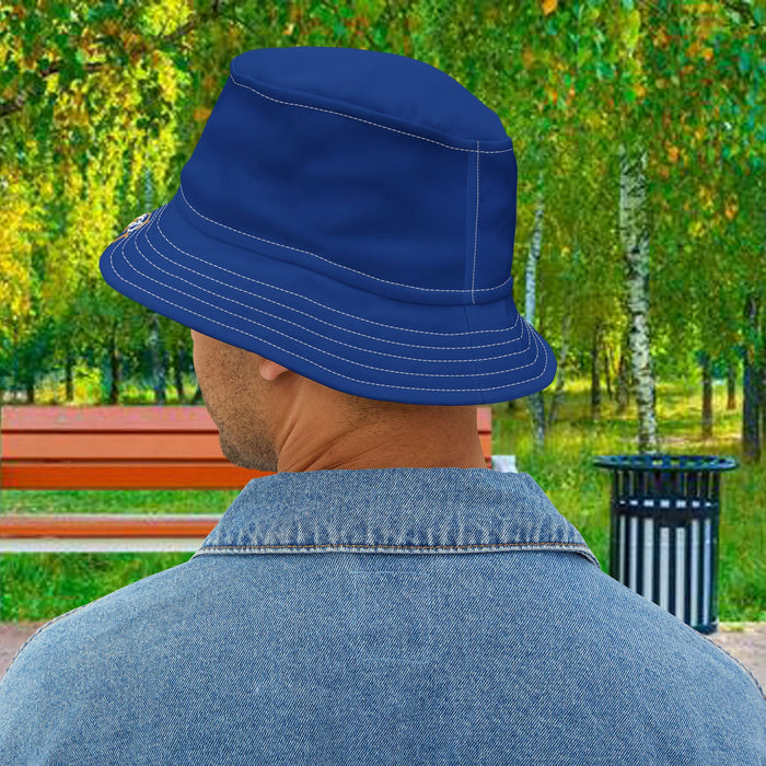 AGO Blue Bucket Hat — Casual Sun Hat - 314 Originals