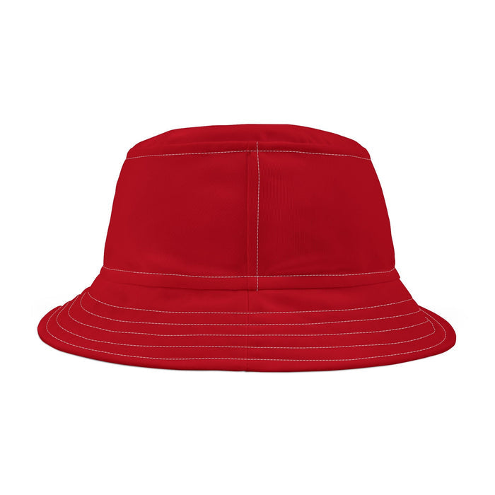 AGO Red Bucket Hat — Casual Sun Hat - 314 Originals