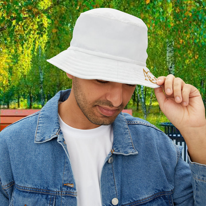 AGO White Bucket Hat — Casual Sun Hat - 314 Originals
