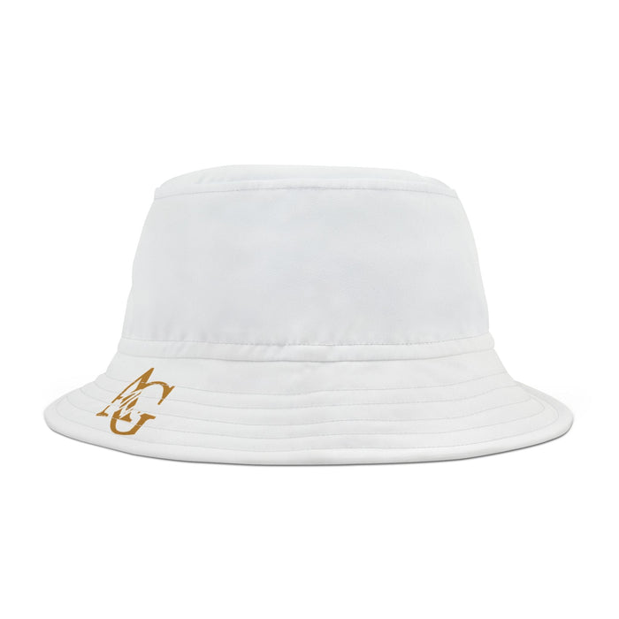 AGO White Bucket Hat — Casual Sun Hat - 314 Originals