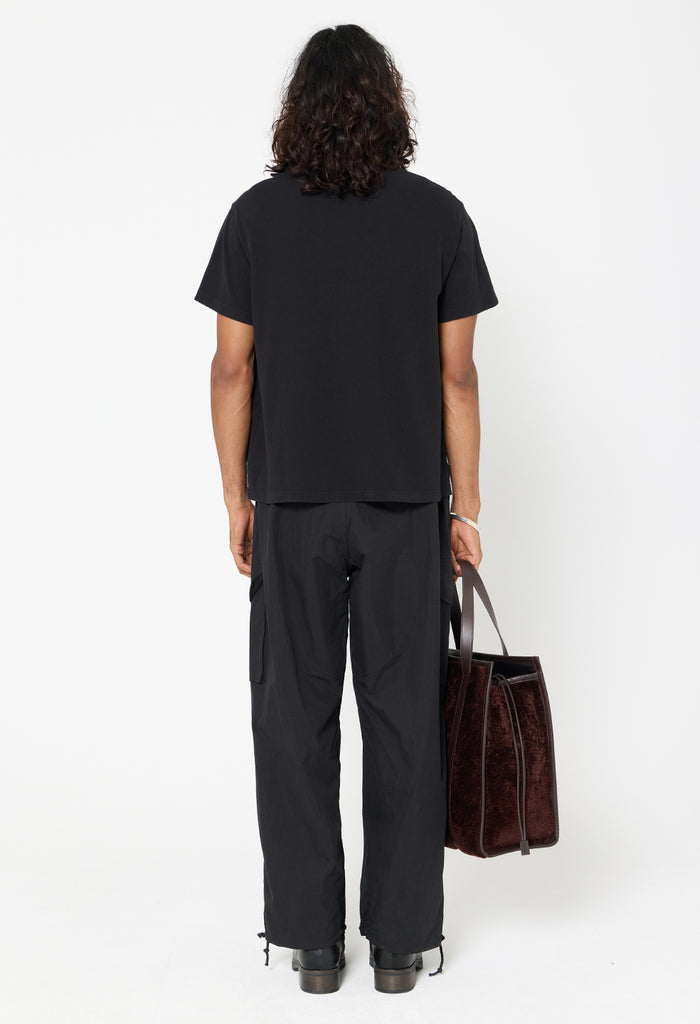 Air Spun Beach Pocket Tee / Black