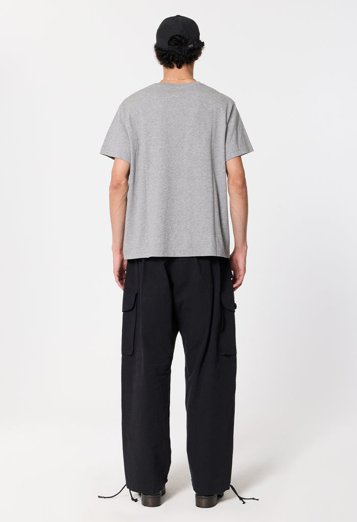Air Spun Beach Pocket Tee / Heather Grey