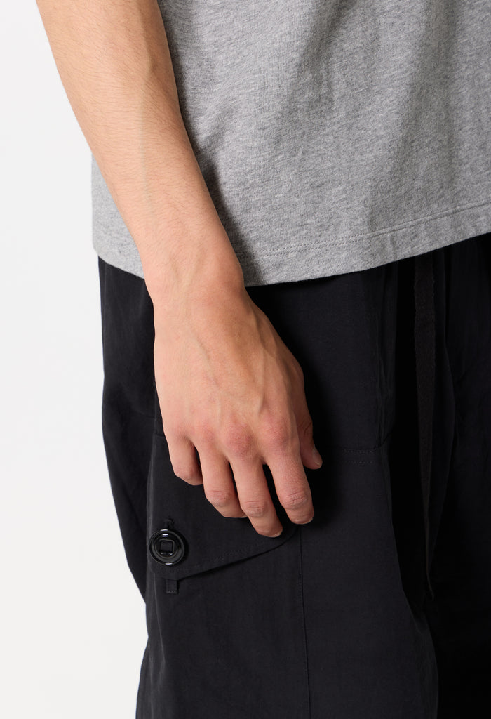 Air Spun Beach Pocket Tee / Heather Grey