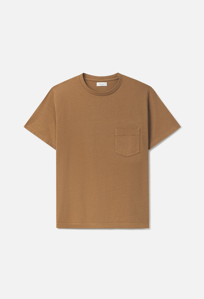 Air Spun Beach Pocket Tee / Latte