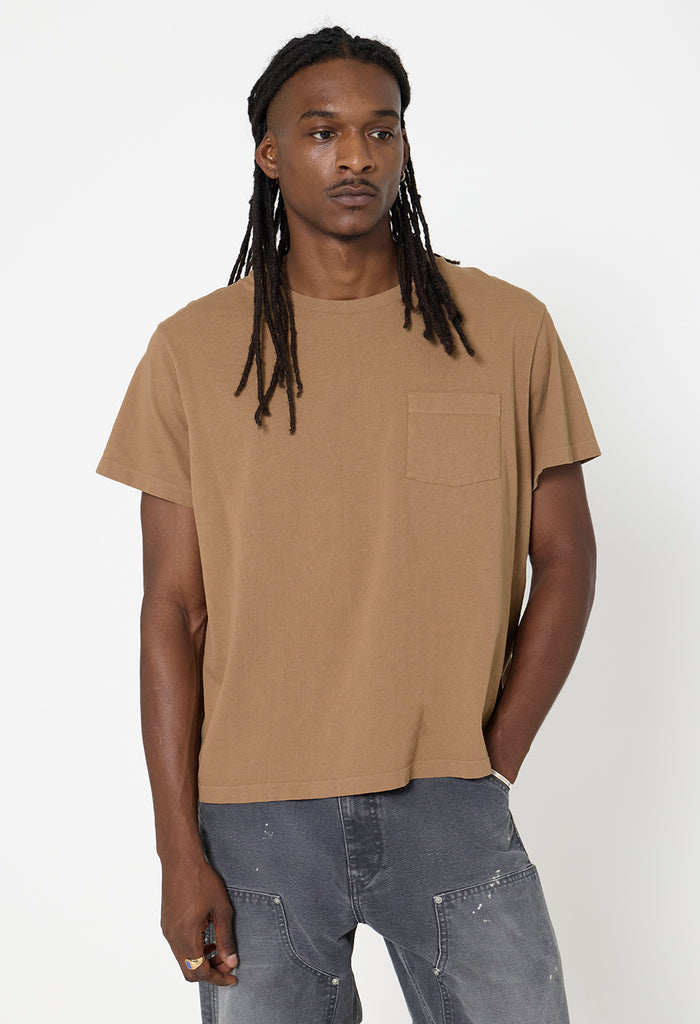 Air Spun Beach Pocket Tee / Latte