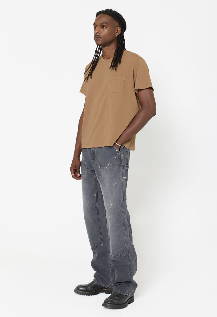 Air Spun Beach Pocket Tee / Latte